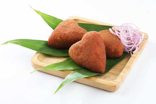 Cutlets An Asian Starter Made Of Vegetables Bound With Potato & Fried