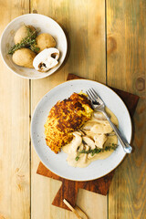 Swiss veal strips with rösti