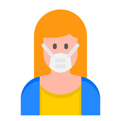 avatar flat style icon