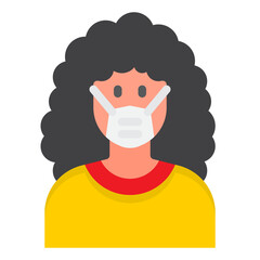 avatar flat style icon