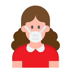 avatar flat style icon