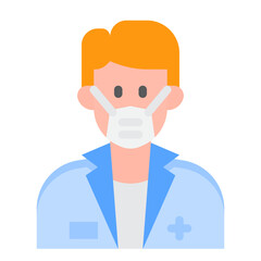 avatar flat style icon