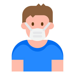 boy flat style icon