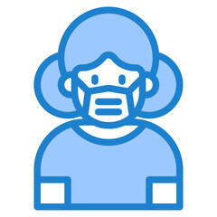 child blue style icon