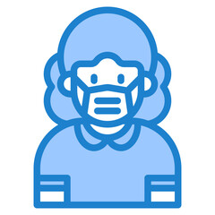 child blue style icon