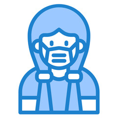 childen blue style icon