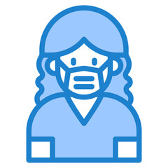 childen blue style icon