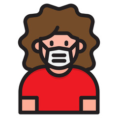 childen color line style icon