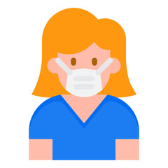 avatar flat style icon