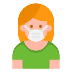 avatar flat style icon