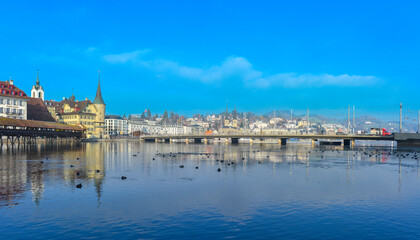 Obraz premium Altstadt Luzern, Schweiz