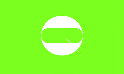  initials alphabet logo icon vector Q
