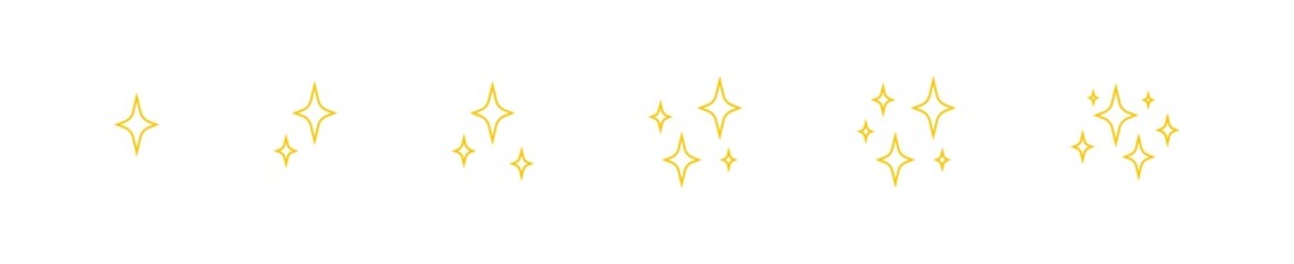 Obraz premium Shine star yellow icon, great design for any purposes. Abstract vector
