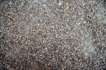 Pebble stone background. Tourist attraction in Germany