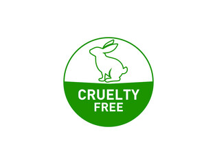 cruelty-free icon vector illustration 