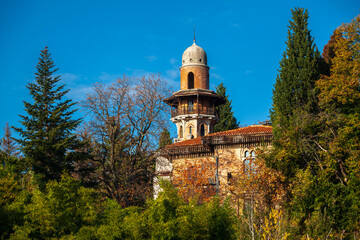 Rafut Villa built in 1912-1914 and after WWI rebuilt 1928-1929 now abandoned and in ruins