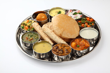 Indian FOOD , Indian food thali, north Indian thali