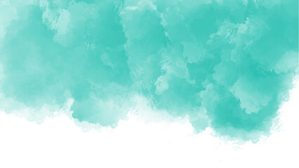 Blue watercolor background for your design, watercolor background concept, vector.