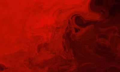 Naklejka na ściany i meble Abstract red paint texture