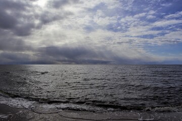 Obraz premium clouds over the sea