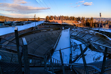 Holmenkollen skiramp, Oslo, Norwayy