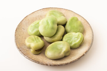 塩ゆで　そら豆