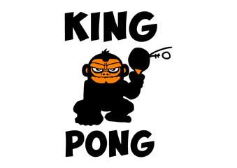 funny ping pong design
