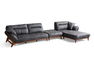 corner furniture isolated on white background