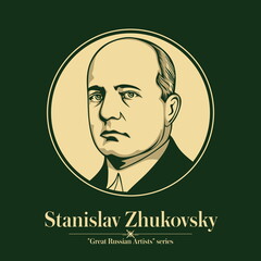 Great Russian artist. Stanislav Zhukovsky was a Polish-Russian painter, and a member of Mir iskusstva.