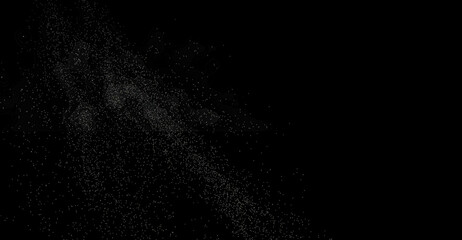 particle background dots and galaxy type BG