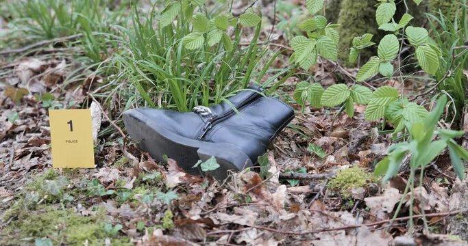 Police scientifique sur lieu du crime 
