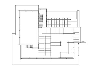 house plan sketch