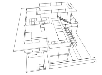house plan blueprint