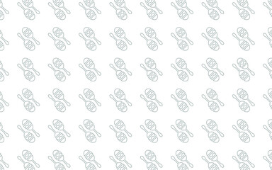 seamless pattern background with musical instrument theme