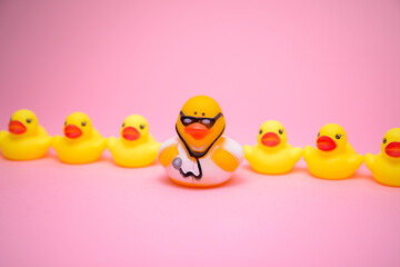 I grew into a ducktor, said doctor duck