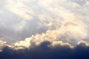 Fototapeta na wymiar clouds in the sky