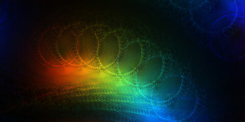 Fraktal Hintergrund digital generiert hochauflösend