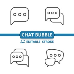 Chat Bubbles - Speech Bubbles - Chat Icons