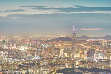 Fototapeta premium night of seoul