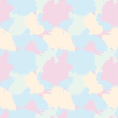 Abstract Brush Strokes Seamless Pattern Design