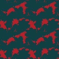 Abstract Brush Strokes Seamless Pattern Design