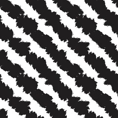 Abstract Brush Strokes Seamless Pattern Design