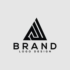 abstract logo design
Creative Initials Letters ( CW ) logo design graphic style