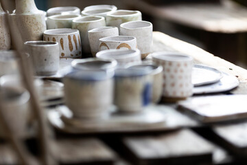 Handmade Ceramic Vases Cups and Dishes