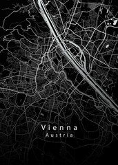 Vienna Austria City Map