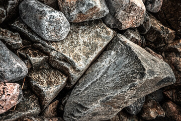 Rocky texture from swedish nature