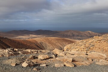 Fototapeta na wymiar Góry Fuerteventura