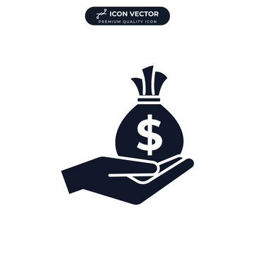 loan icon symbol template for graphic and web design collection logo vector illustration