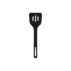 Cooking spatula icon. Simple vector illustration on a white background