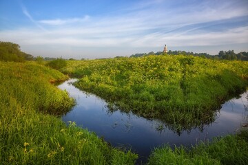 landscape with river